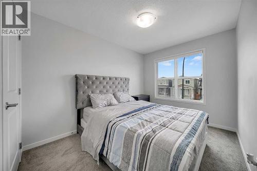 132 Howse Crescent Ne, Calgary, AB - Indoor Photo Showing Bedroom