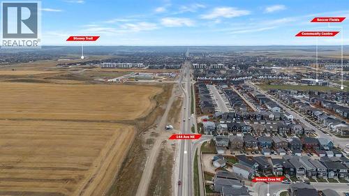 132 Howse Crescent Ne, Calgary, AB - Outdoor With View