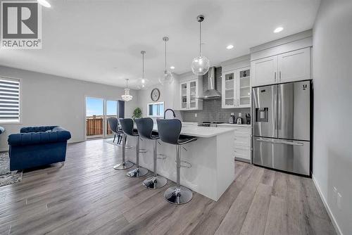 132 Howse Crescent Ne, Calgary, AB - Indoor Photo Showing Kitchen With Upgraded Kitchen