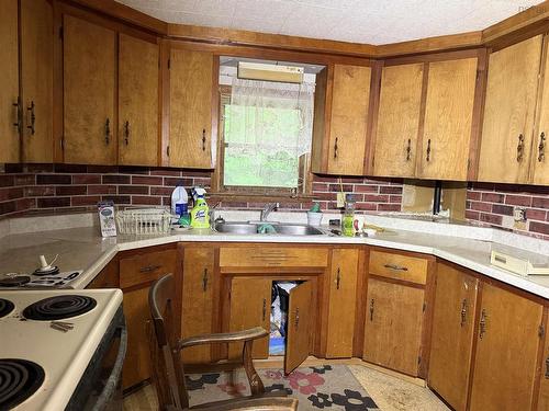 10346 Sherbrooke Road, Priestville, NS - Indoor Photo Showing Kitchen With Double Sink