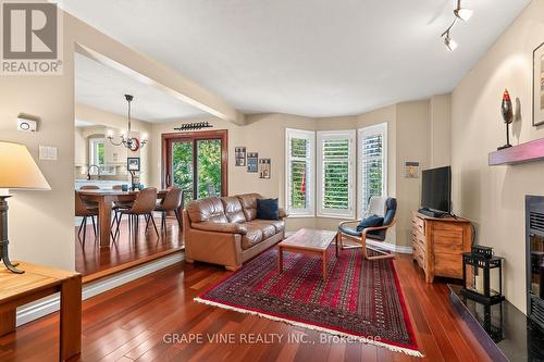 36 Baslaw Drive, Ottawa, ON - Indoor Photo Showing Living Room With Fireplace
