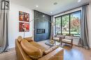 402 Niar Avenue, Mississauga, ON  - Indoor Photo Showing Living Room With Fireplace 
