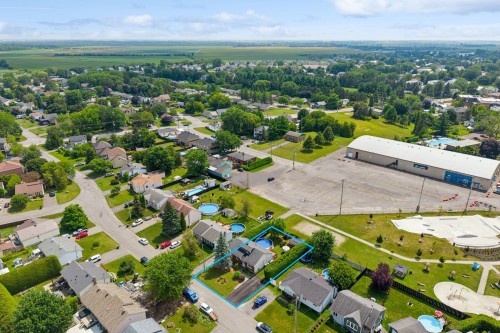 Photo aérienne - 111 Rue Forget, Napierville, QC - Outdoor With View