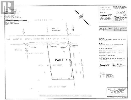 Lot 9 Third Line Erin 1.03 Acre Building Lot - 5224 Third Line, Erin, ON 