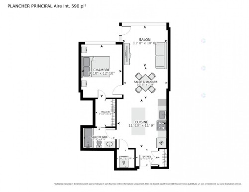 Floor Plan - 802-1000 Rue Levert, Montréal (Verdun/Île-Des-Soeurs), QC - Other