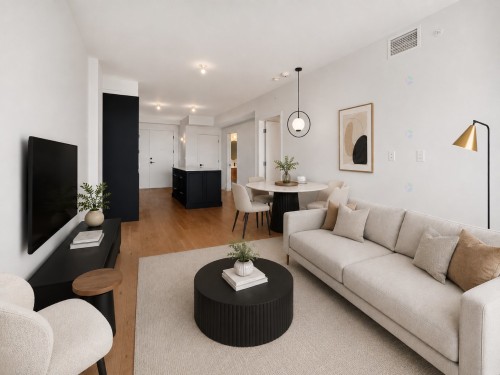 Overall view - 802-1000 Rue Levert, Montréal (Verdun/Île-Des-Soeurs), QC - Indoor Photo Showing Living Room