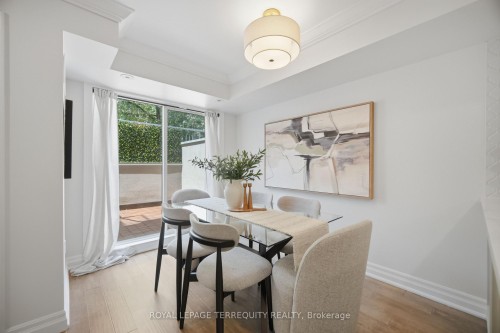 148-10 Merchant Lane, Toronto, ON - Indoor Photo Showing Dining Room