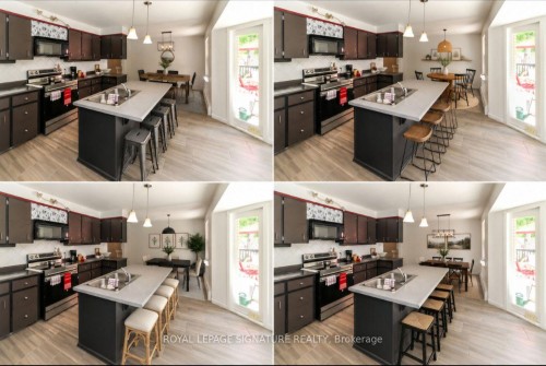 1729 Mosley Street, Wasaga Beach, ON - Indoor Photo Showing Kitchen With Upgraded Kitchen