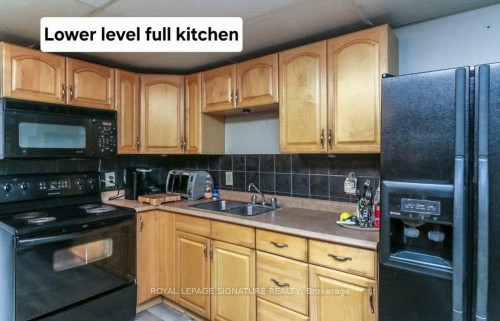 1729 Mosley Street, Wasaga Beach, ON - Indoor Photo Showing Kitchen With Double Sink