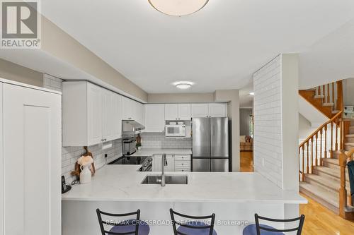 67 Regatta Crescent, Whitby, ON - Indoor Photo Showing Kitchen With Stainless Steel Kitchen With Upgraded Kitchen
