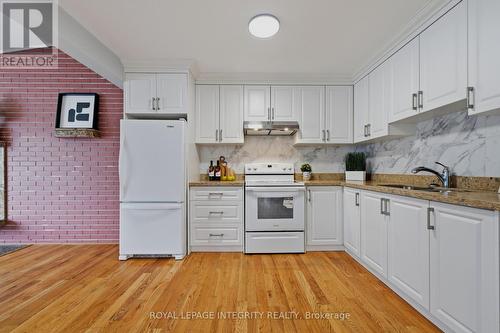 Kitchen - Main Floor - 1625 Baseline Road, Ottawa, ON - Indoor Photo Showing Kitchen With Double Sink