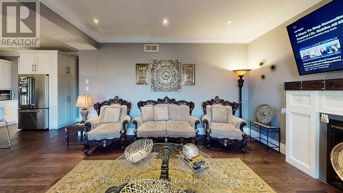 537 Millstream Drive, Waterloo, ON - Indoor Photo Showing Living Room With Fireplace