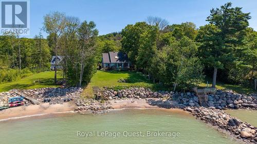 490 Silver Birch Drive, Tiny, ON - Outdoor With Body Of Water With View