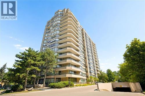 4 Willow Street Unit# 1101, Waterloo, ON - Outdoor With Balcony With Facade