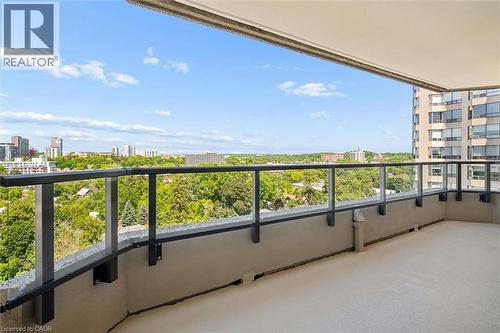 4 Willow Street Unit# 1101, Waterloo, ON - Outdoor With Balcony With View With Exterior