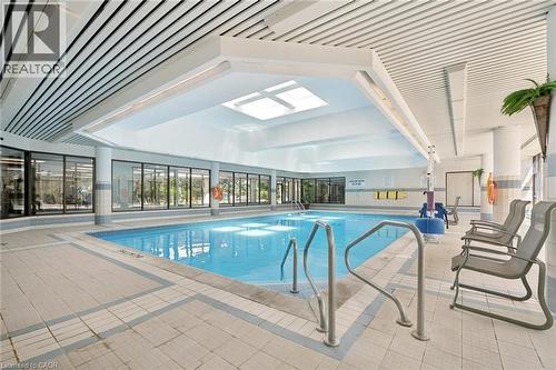 4 Willow Street Unit# 1101, Waterloo, ON - Indoor Photo Showing Other Room With In Ground Pool