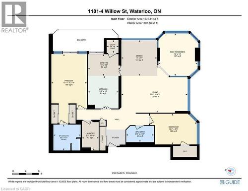 4 Willow Street Unit# 1101, Waterloo, ON - Other