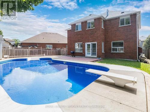43 Mac Carl Crescent, Whitby, ON - Outdoor With In Ground Pool