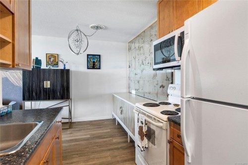 #2104-647 Michigan St, Victoria, BC - Indoor Photo Showing Kitchen