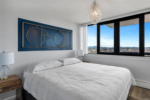 #2104-647 Michigan St, Victoria, BC - Indoor Photo Showing Bedroom