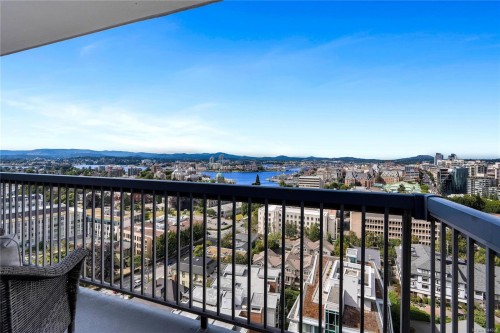 #2104-647 Michigan St, Victoria, BC - Outdoor With Balcony With View