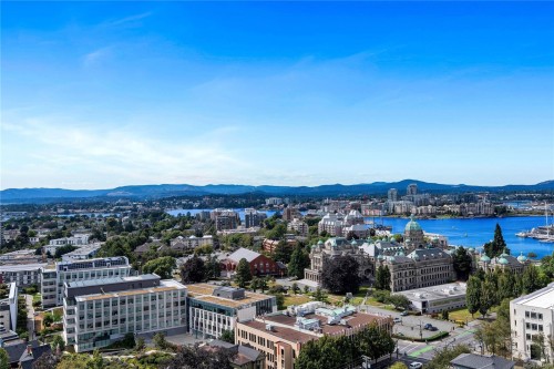 #2104-647 Michigan St, Victoria, BC - Outdoor With Body Of Water With View