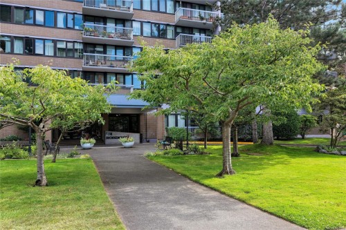 #2104-647 Michigan St, Victoria, BC - Outdoor With Balcony With Facade