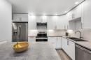 #201-3900 Shelbourne St, Saanich, BC  - Indoor Photo Showing Kitchen With Double Sink With Upgraded Kitchen 