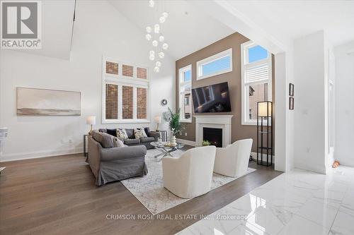 1467 Everest Crescent, Oakville, ON - Indoor With Fireplace