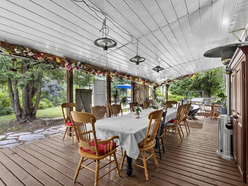 Véranda - 1575 Ch. Des Pères, Magog, QC - Outdoor With Deck Patio Veranda With Exterior