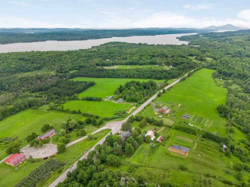 Photo aérienne - 1575 Ch. Des Pères, Magog, QC - Outdoor With View
