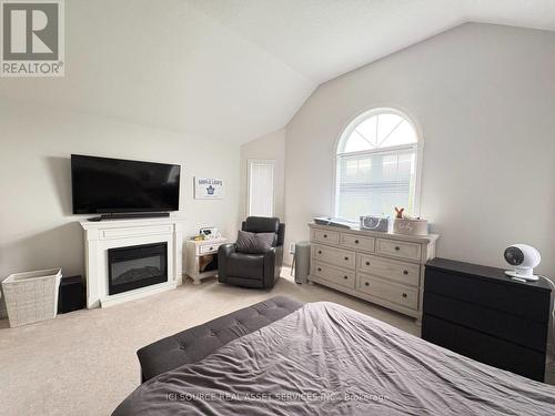 2 Woodcrest Court, Kitchener, ON - Indoor Photo Showing Bedroom With Fireplace
