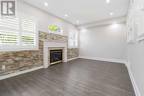 3859 Mcdowell Drive, Mississauga, ON - Indoor With Fireplace