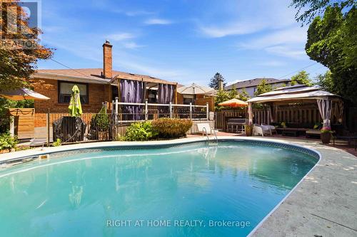 68 Barford Road, Toronto, ON - Outdoor With In Ground Pool With Backyard