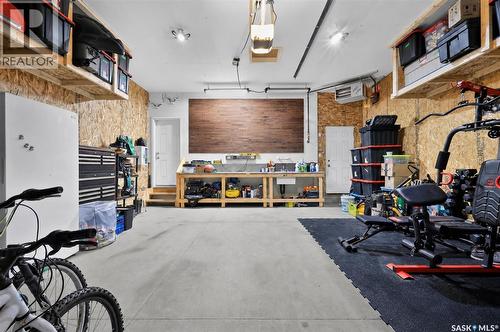 416 Loeppky Avenue, Dalmeny, SK - Indoor Photo Showing Garage