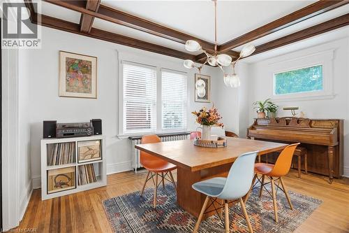 37 Connaught Avenue S, Hamilton, ON - Indoor Photo Showing Dining Room