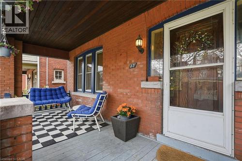 37 Connaught Avenue S, Hamilton, ON - Outdoor With Deck Patio Veranda With Exterior