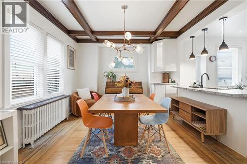37 Connaught Avenue S, Hamilton, ON - Indoor Photo Showing Dining Room