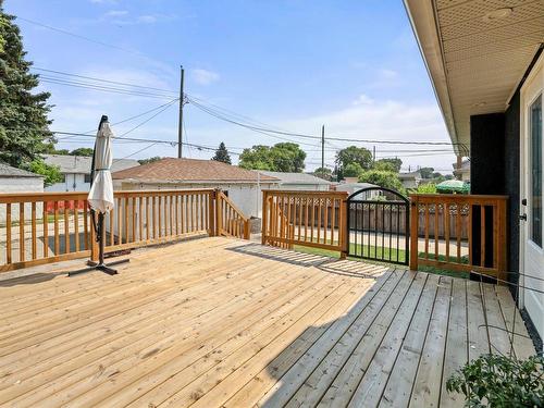 627 Dallenlea Avenue, Winnipeg, MB - Outdoor With Deck Patio Veranda With Exterior