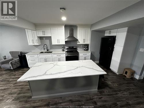 6255 Disputed Unit# Lower, Lasalle, ON - Indoor Photo Showing Kitchen