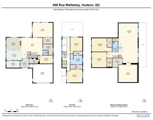 Plan (croquis) - 459 Rue Wellesley, Hudson, QC - Other