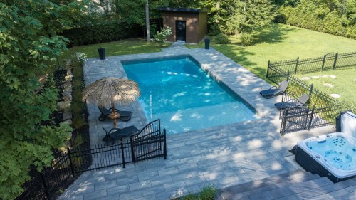 Piscine - 459 Rue Wellesley, Hudson, QC - Outdoor With In Ground Pool