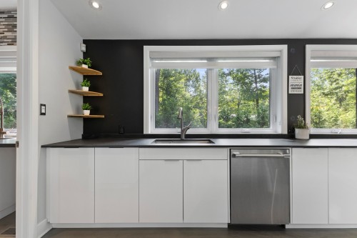 Cuisine - 459 Rue Wellesley, Hudson, QC - Indoor Photo Showing Kitchen With Double Sink