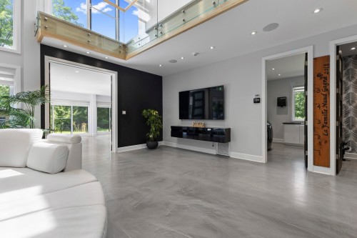 Salon - 459 Rue Wellesley, Hudson, QC - Indoor Photo Showing Living Room