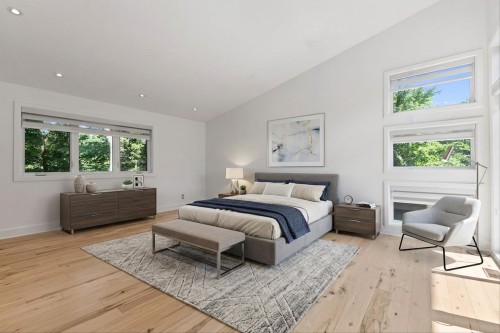 Chambre à coucher principale - 459 Rue Wellesley, Hudson, QC - Indoor Photo Showing Bedroom
