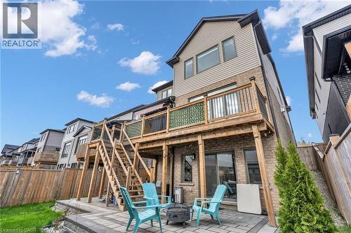 Multi-level property exterior with light brick and horizontal siding - 2195 Ironwood Road, London, ON - Outdoor With Deck Patio Veranda