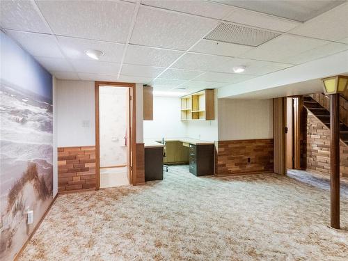Finished basement - 129 St Michael Road, Winnipeg, MB - Indoor