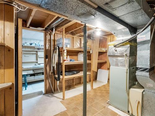 Mechanical room in basement - 129 St Michael Road, Winnipeg, MB - Indoor Photo Showing Basement