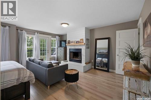 68 Deercrest Run, Lumsden Rm No. 189, SK - Indoor Photo Showing Living Room With Fireplace