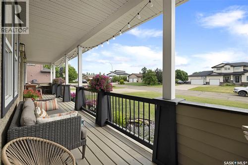 68 Deercrest Run, Lumsden Rm No. 189, SK - Outdoor With Balcony With Deck Patio Veranda With Exterior